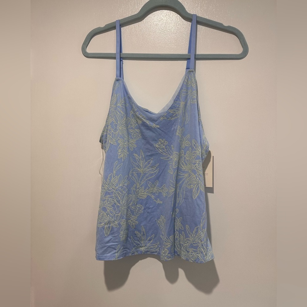Stars Above Blue and Yellow Pajama Top Intimates & Sleepwear